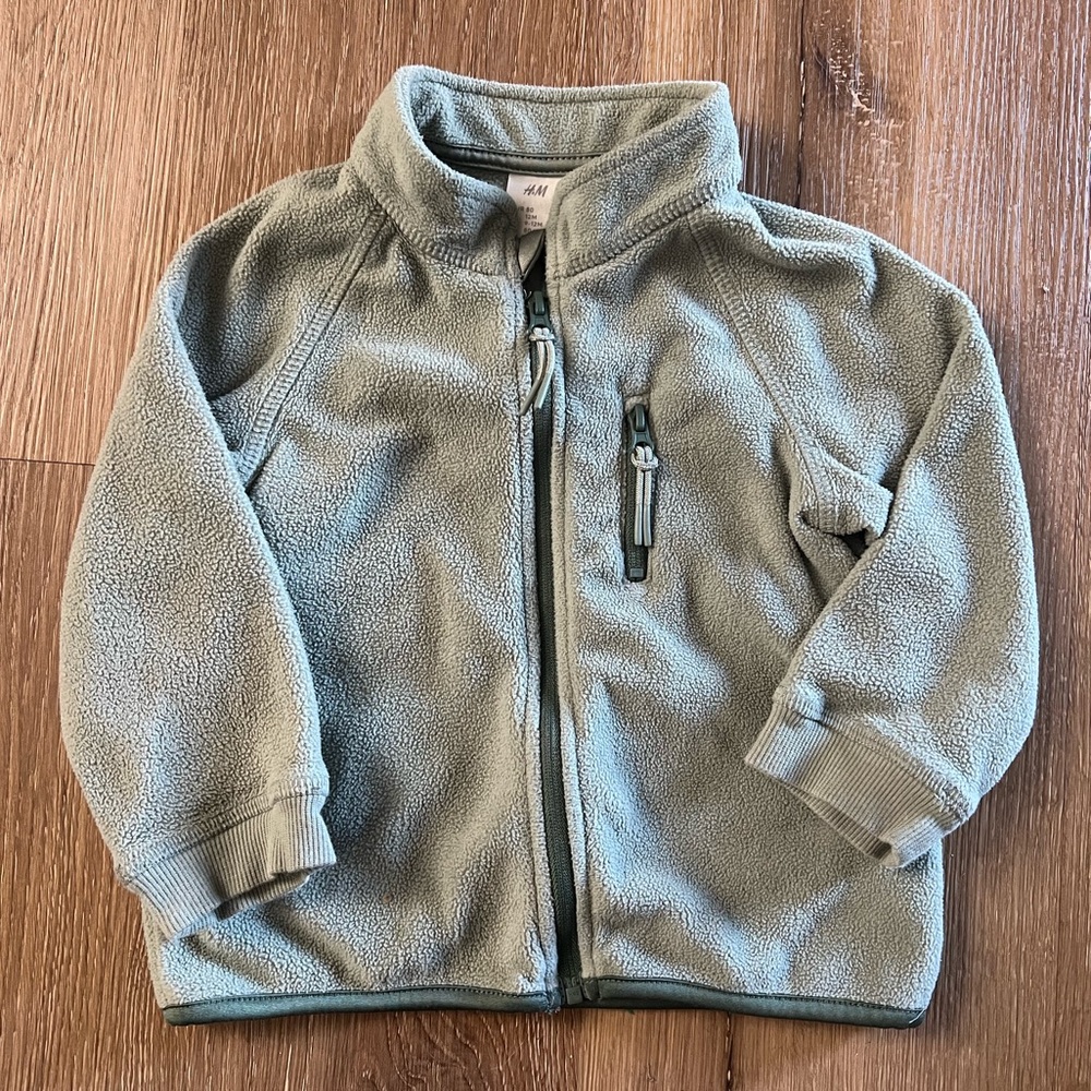 H&M Fleece Jacket Size 12 Months